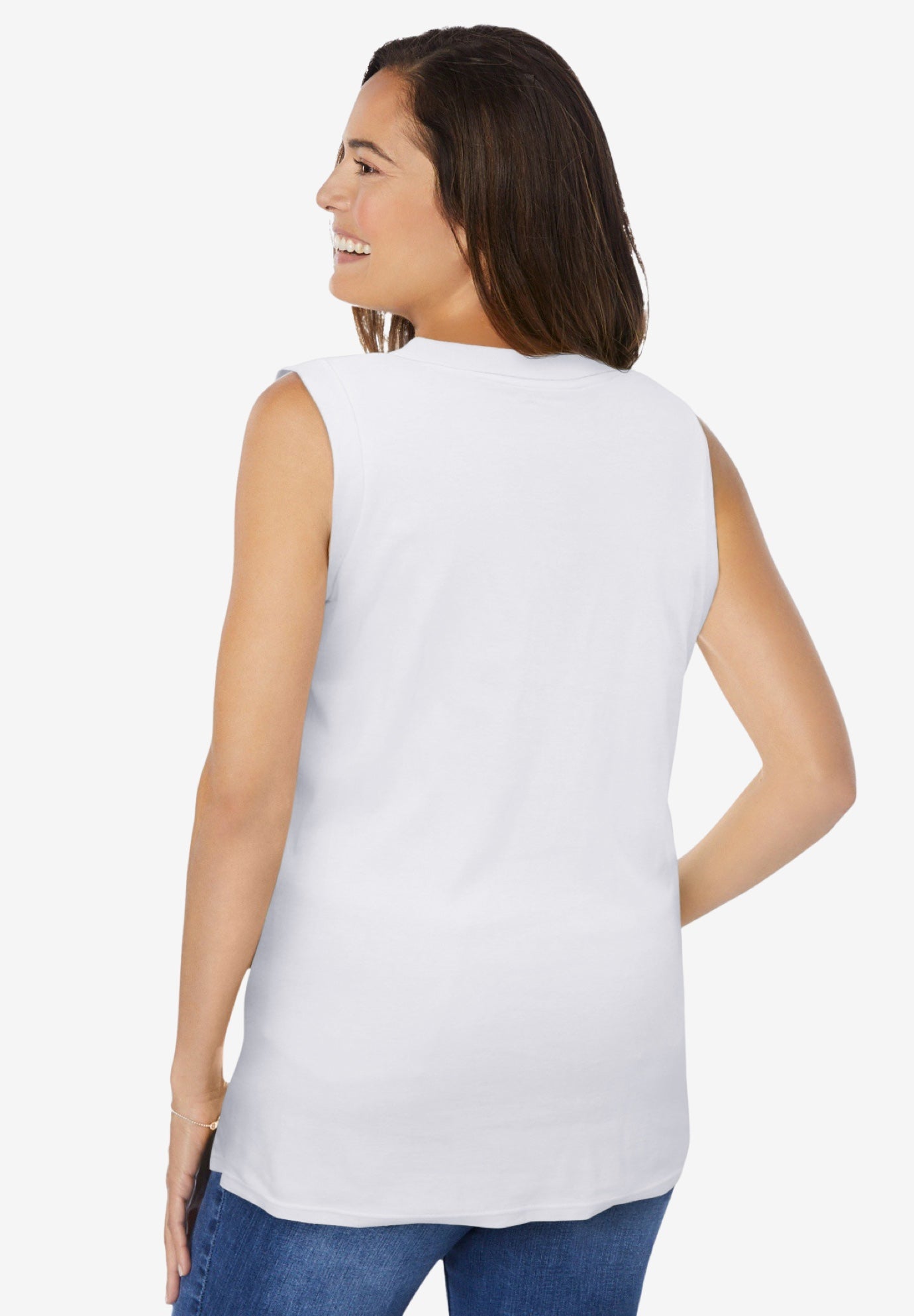 Sleeveless Polo Tunic image number 1