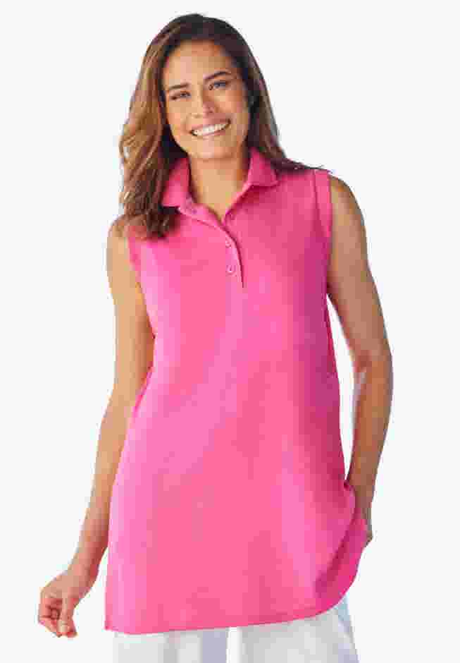 Sleeveless Polo Tunic image number 0