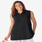 Sleeveless Polo Tunic image number null
