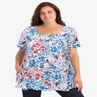 7-Day Smock Trapeze Tunic image number null