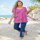 Ruffle Tee image number null