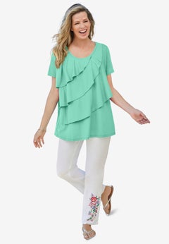 Ruffle Tee