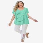 Ruffle Tee image number null