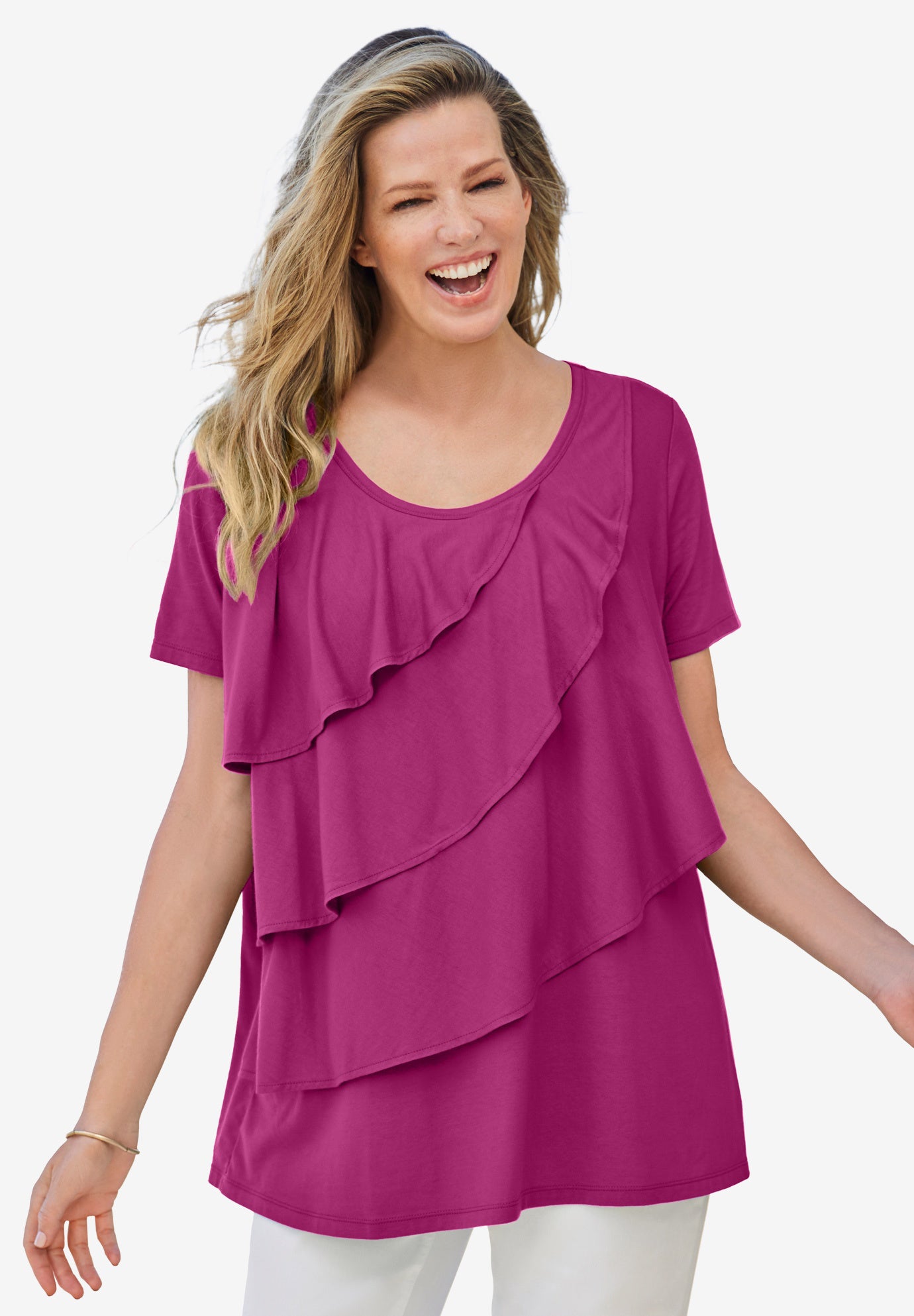 Ruffle Tee image number 0