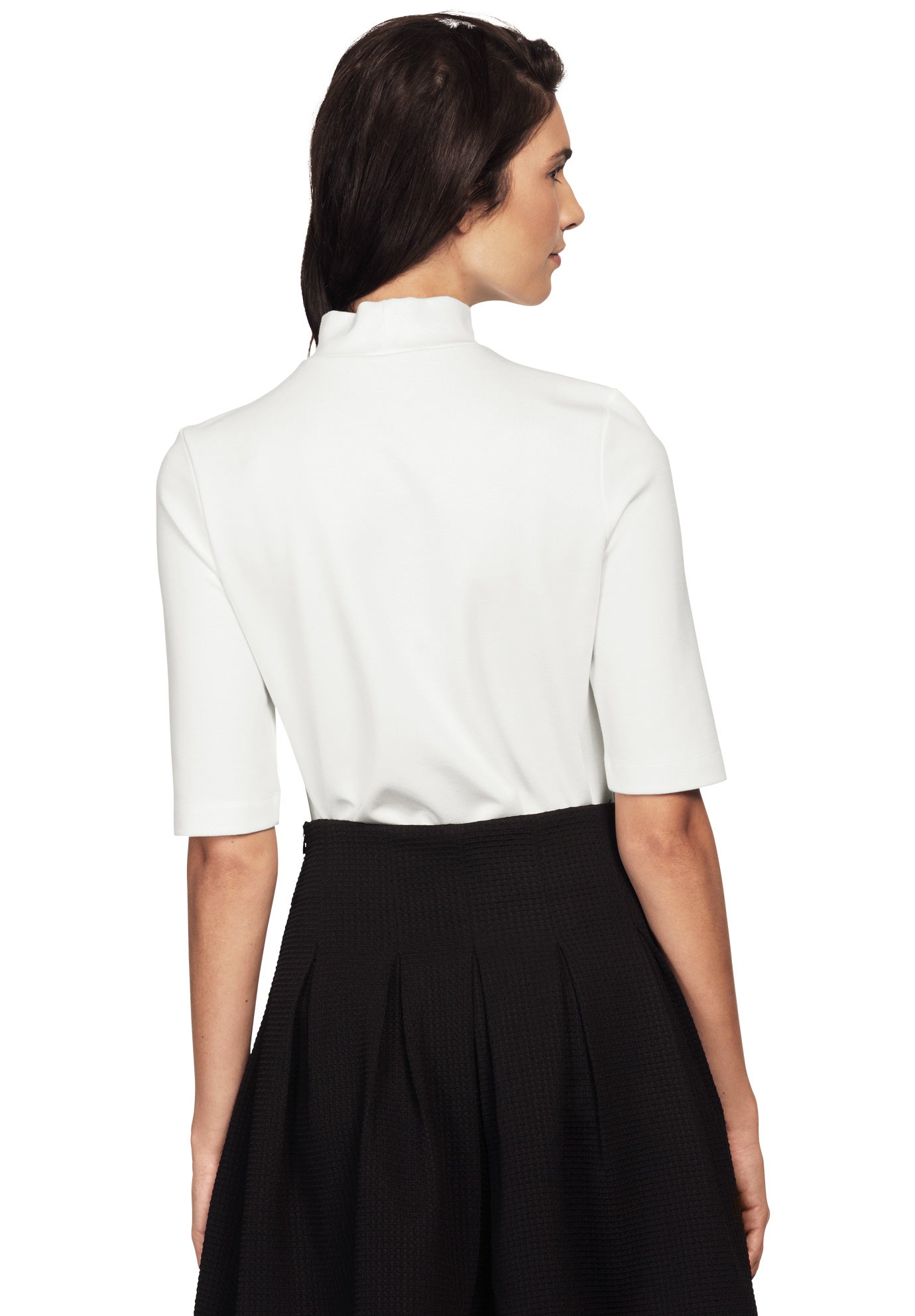 Mock Neck Tee image number 3