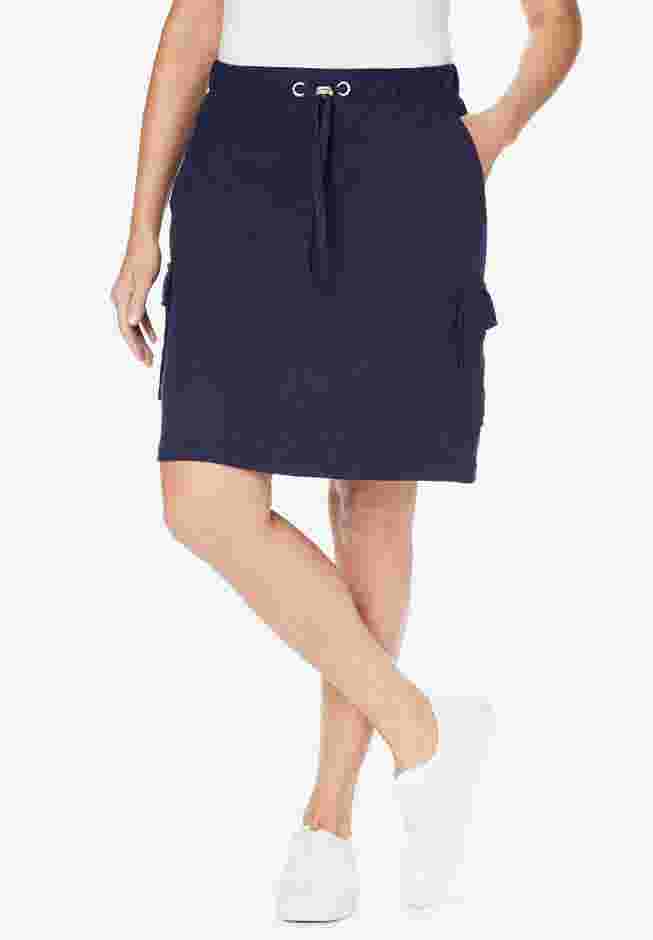 Knit Cargo Skort image number 0