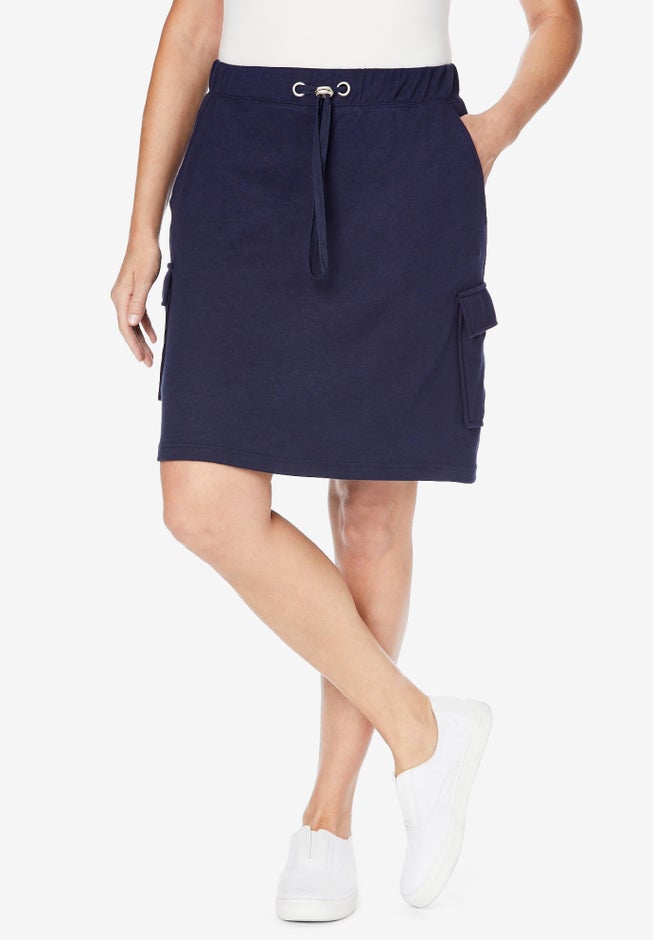 Knit Cargo Skort image number 0