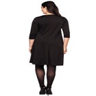 Madison Knit Three-Quarter Sleeve Dress image number null