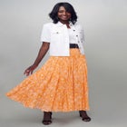 Short Sleeve Denim Jacket image number null