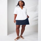 Stretch Cotton Polo Tee image number null