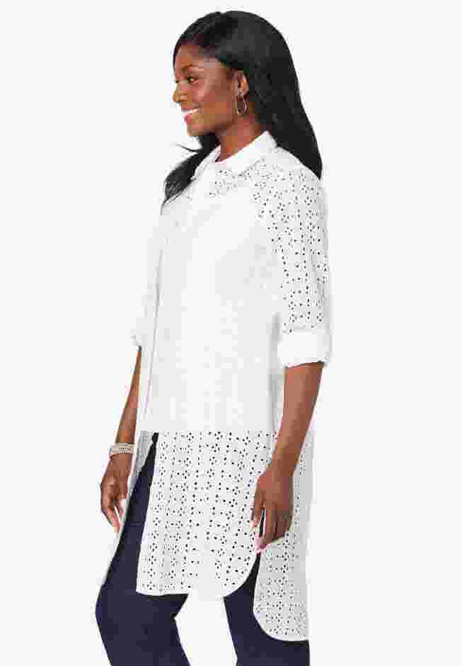 Eyelet Mega Tunic image number 3