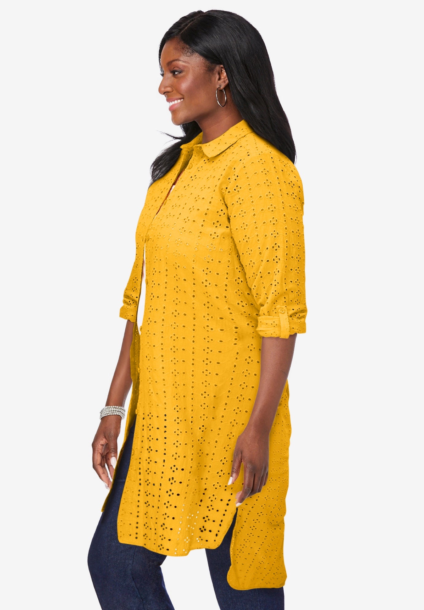 Eyelet Mega Tunic image number 2