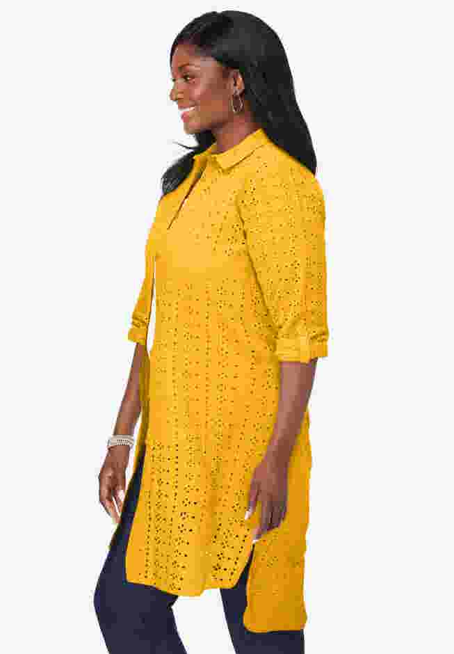 Eyelet Mega Tunic image number 2