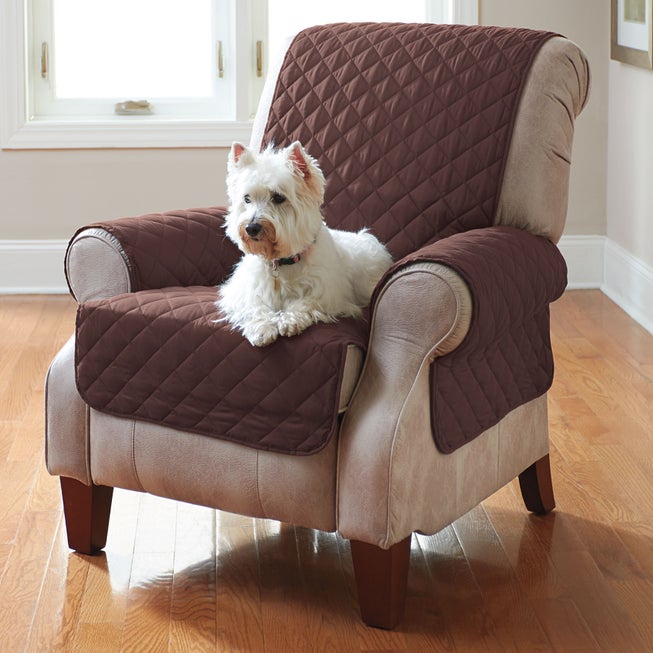 BH Studio Water-Repellent Microfiber Recliner Protector image number 1