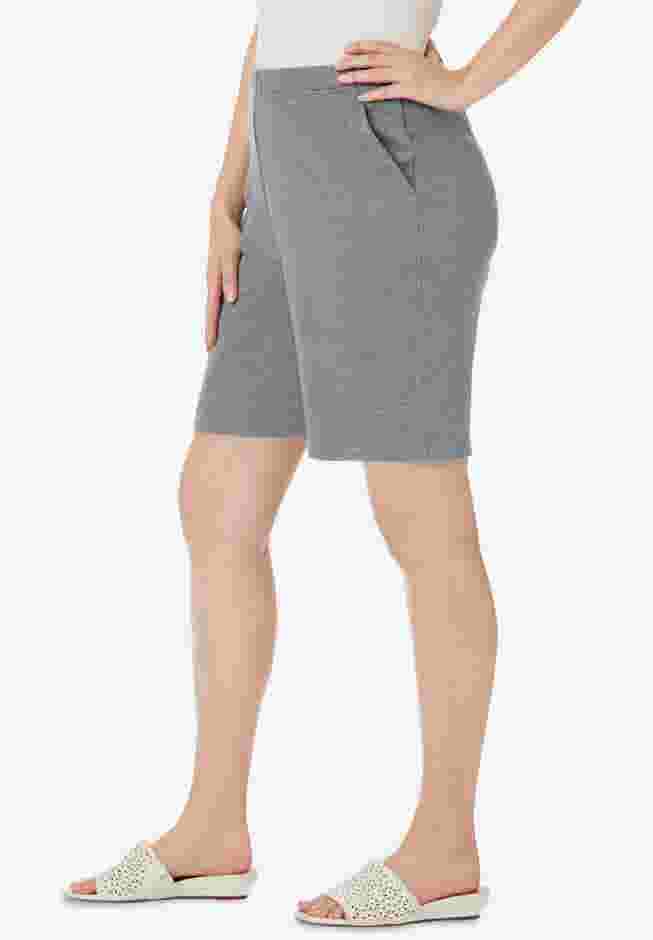 Soft Ease Knit Shorts image number 2