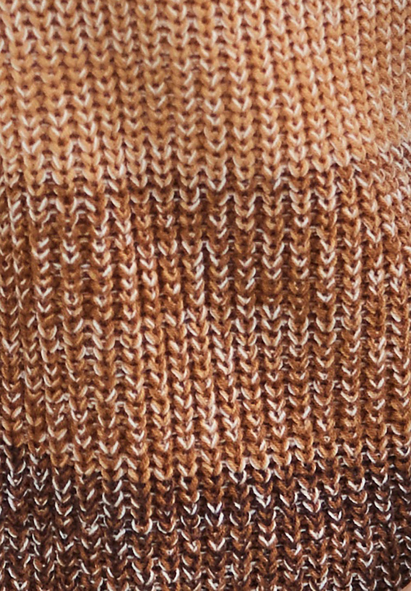 Ombre Shaker Cardigan Sweater image number 3