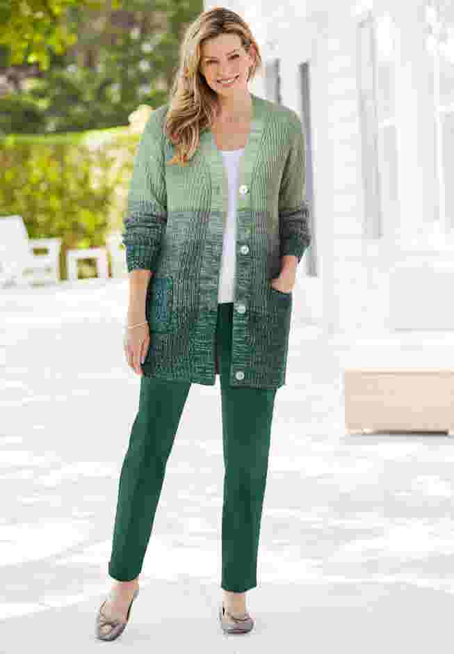Ombre Shaker Cardigan image number 0