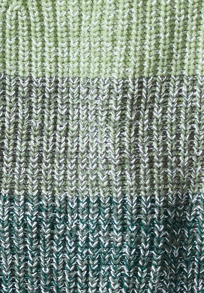Ombre Shaker Cardigan Sweater image number 4