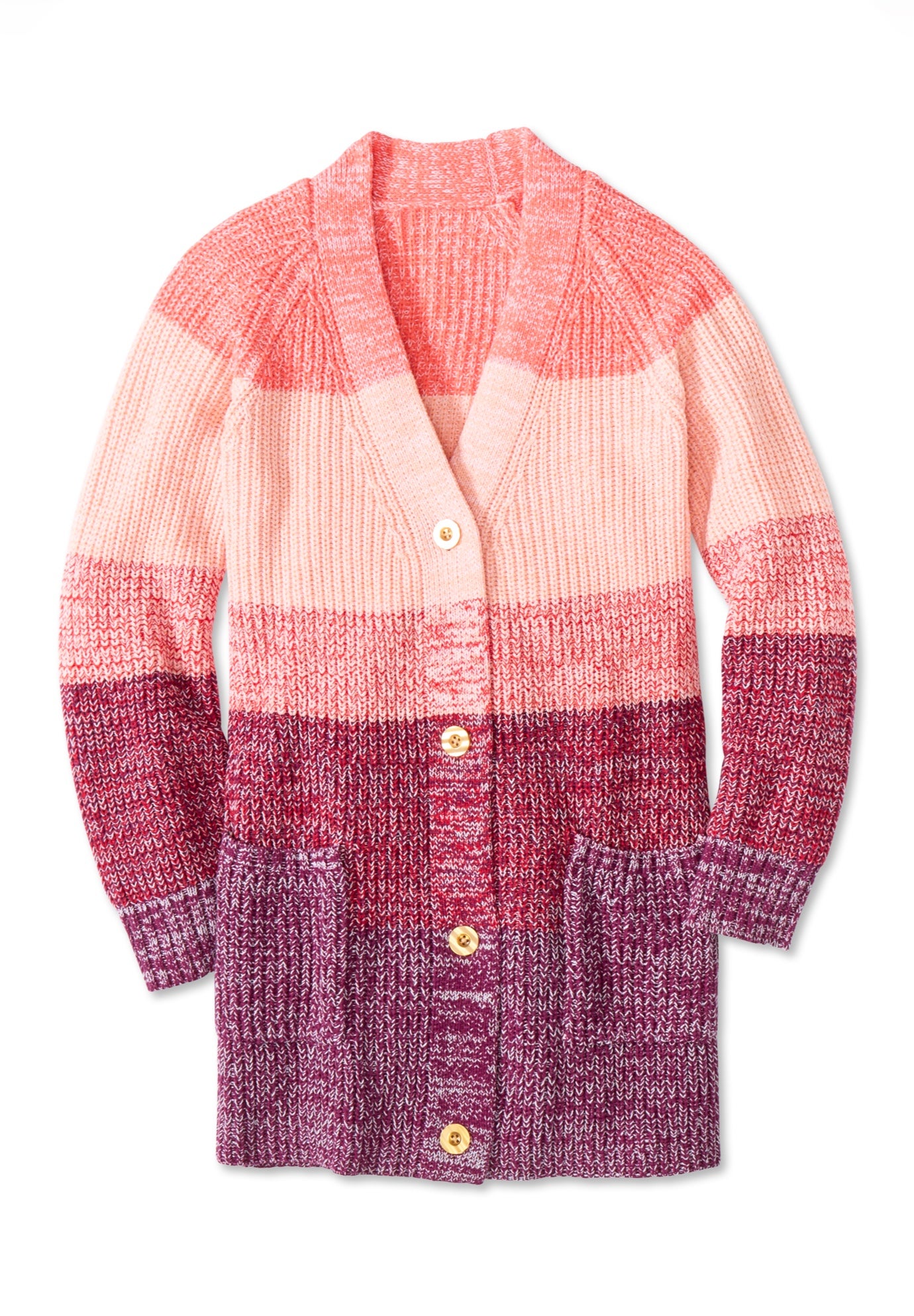 Ombre Shaker Cardigan image number 1