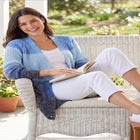 Ombre Shaker Cardigan Sweater image number null