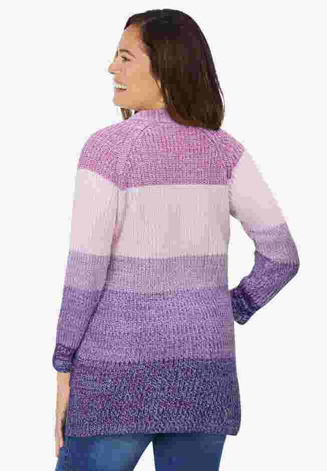 Ombre Shaker Cardigan image number 1