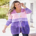 Ombre Shaker Cardigan image number null