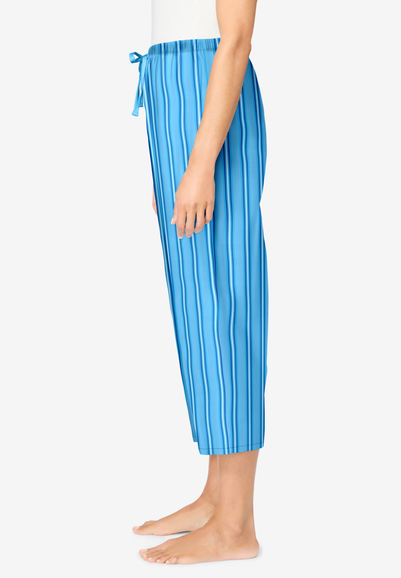 Woven Sleep Capri Pant image number 2