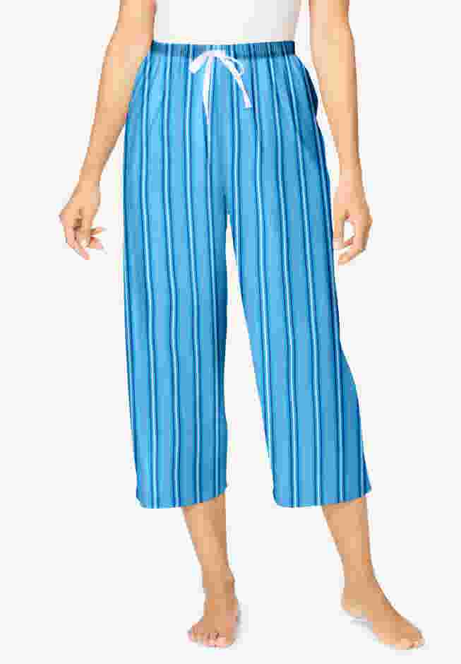 Woven Sleep Capri Pant image number 0