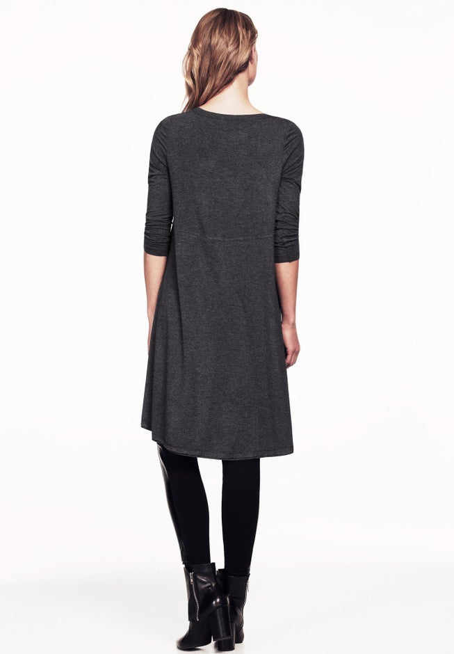 High/Low Henley Tunic image number null