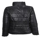 Short Puffer Zip Front Jacket image number null
