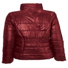 Short Puffer Zip Front Jacket image number null