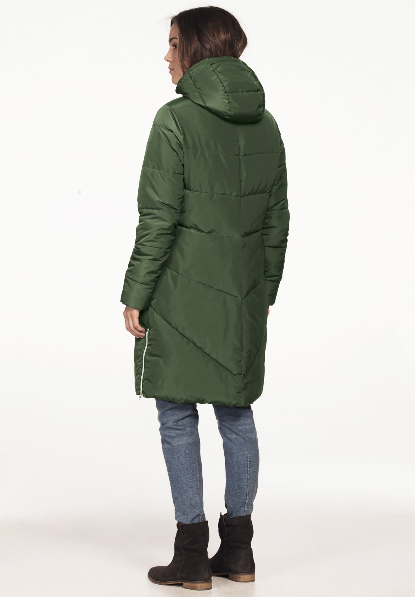 Long Puffer Coat image number 1