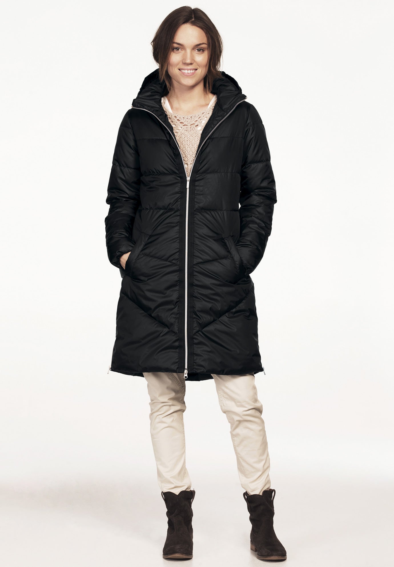 Long Puffer Coat image number 7
