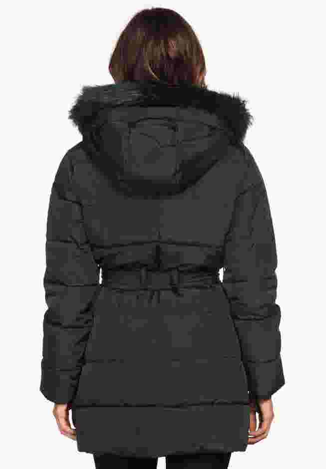 Belted Puffer Coat image number 1