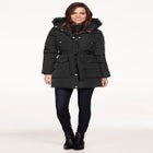 Belted Puffer Coat image number null