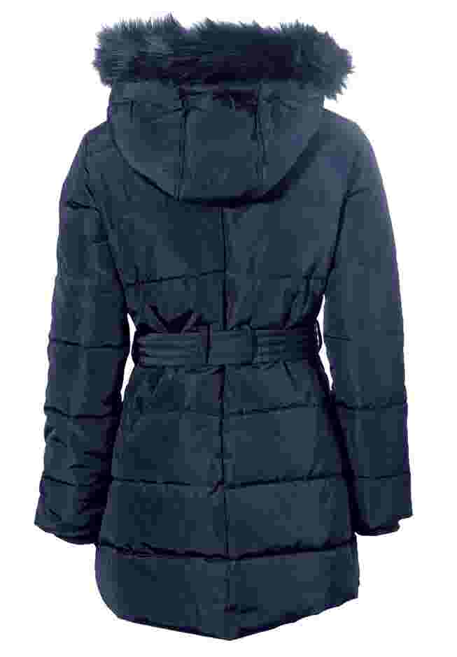 Belted Puffer Coat image number 5