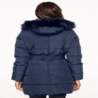 Belted Puffer Coat image number null
