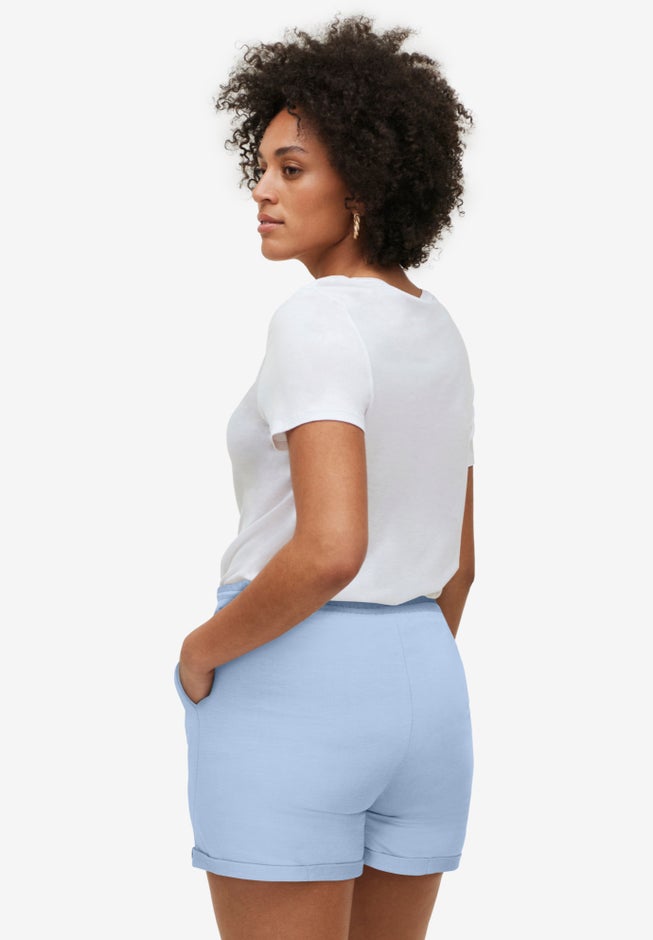 French Terry Drawstring Shorts image number 1