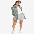 French Terry Drawstring Shorts image number null