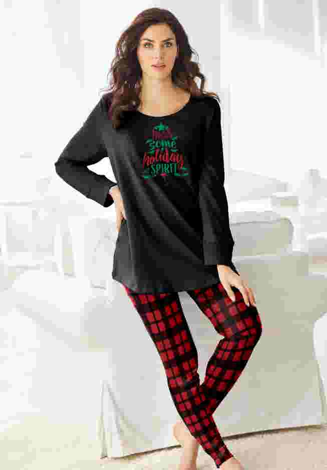 2-Piece PJ Legging Set  image number 4