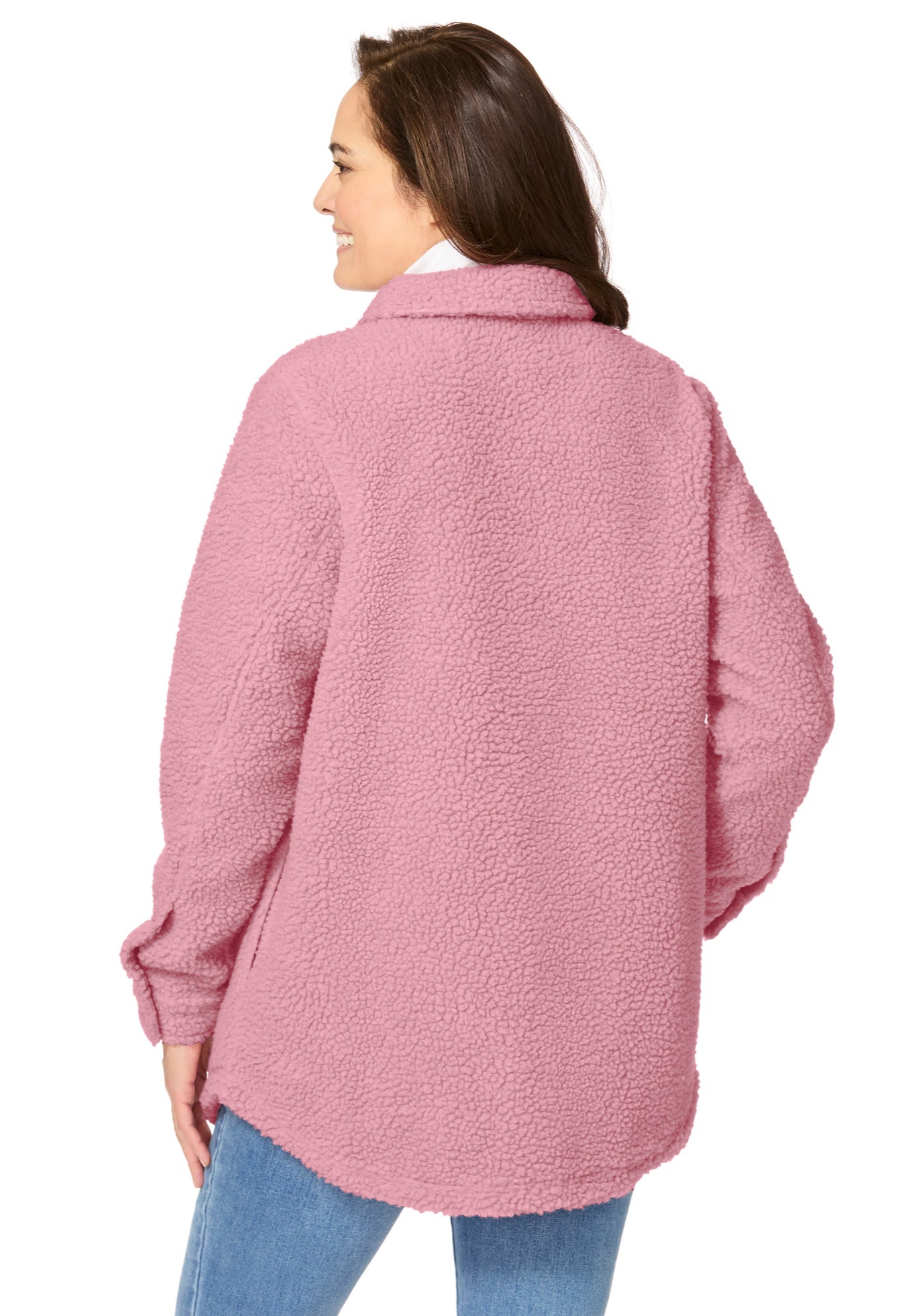 Berber Button-Front Jacket image number 1