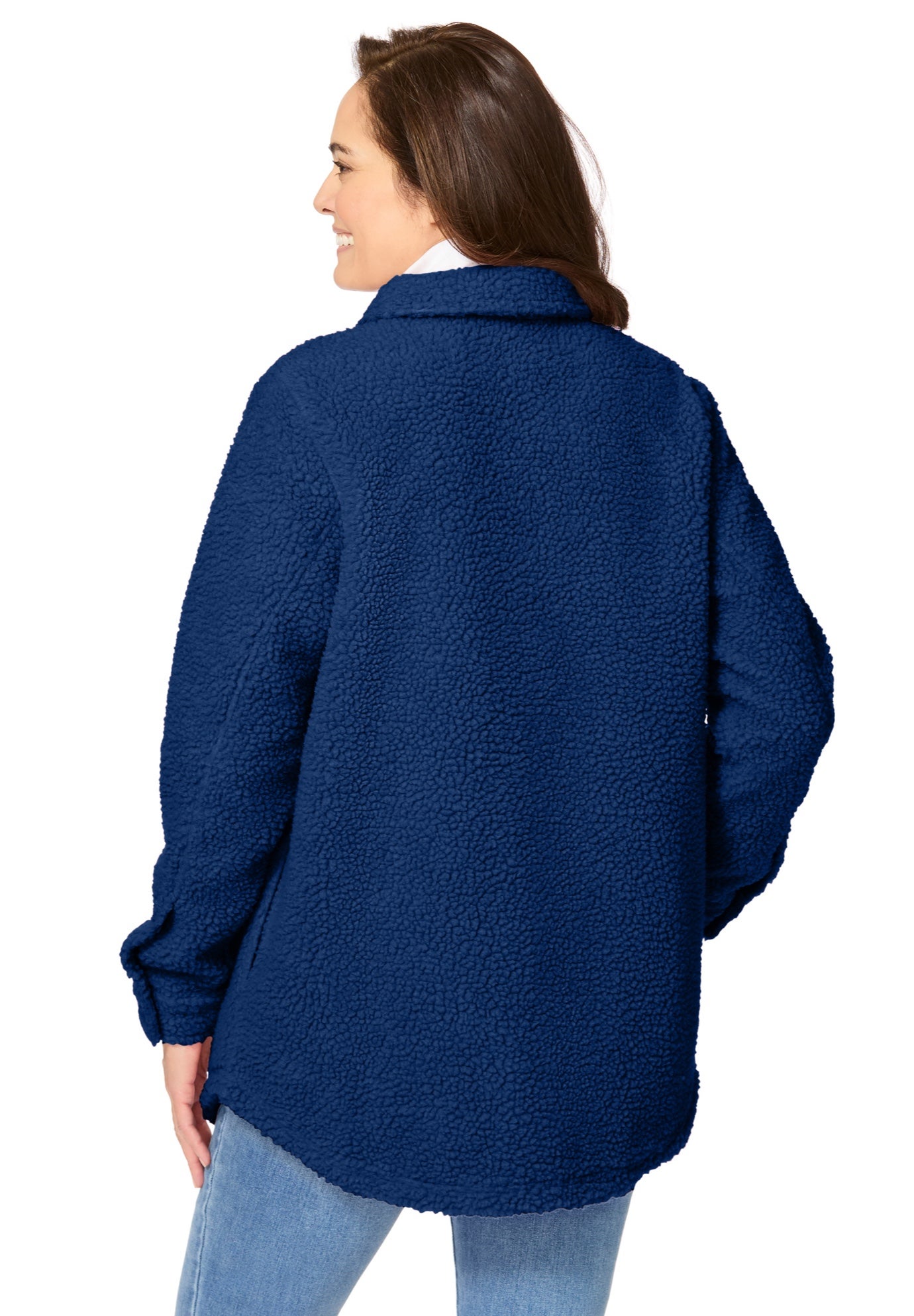Berber Button-Front Jacket image number 1
