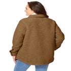 Berber Button-Front Jacket image number null