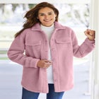 Berber Button-Front Jacket image number null