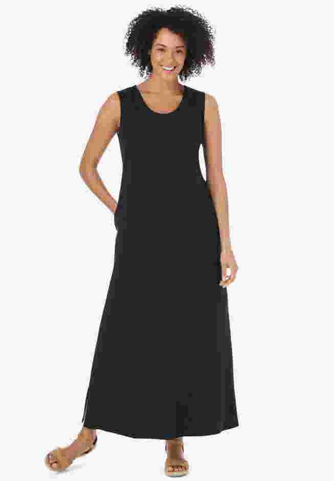 Sleeveless Scoopneck Dress image number 0