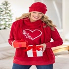 Fleece Holiday Sweatshirt image number null