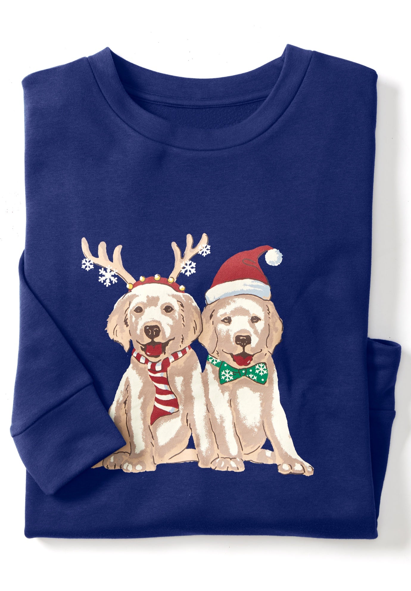 Fleece Holiday Sweatshirt image number 1
