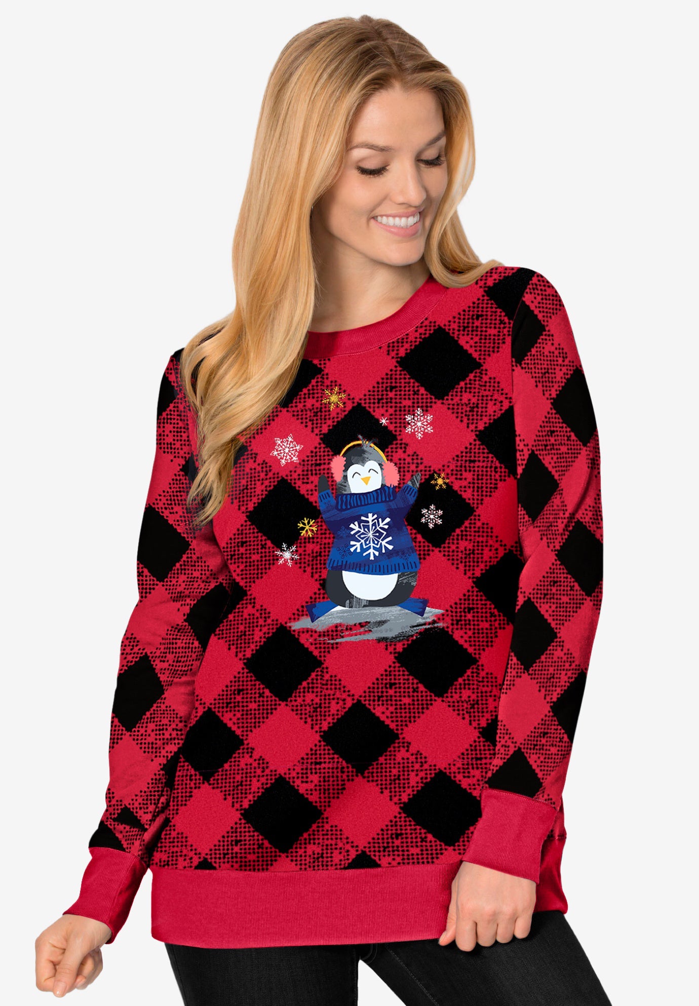 Fleece Holiday Sweatshirt image number 0