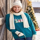 Fleece Holiday Sweatshirt image number 0