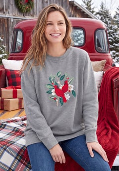 Fleece Holiday Sweatshirt
